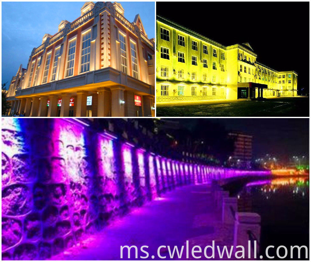 Wall Wash Lighting Building COB